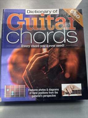 Dictionary of Guitar Chords (Small Binder ... by Hinkler Books PTY Lt 1741838096